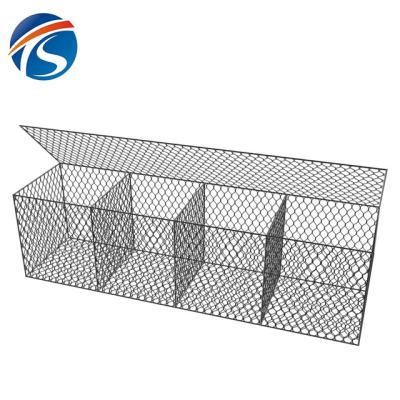 China Main plain weave china anping factory 2x1x0.5 gabion box fence for sale