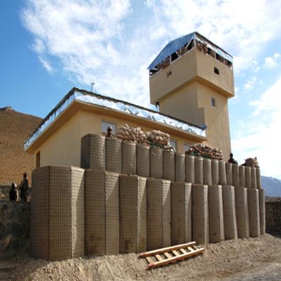 China Defensive Wall Price Sand Gabions Military Hesco Fence for sale