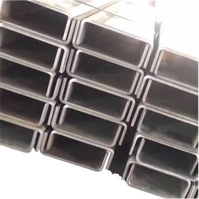 China Hot Rolled Stainless 201 2205 304L 316 316L 321 304 U/C Stainless Steel Channel Price U Channel for sale