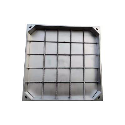 China customize sizes flange 304 stainless steel manhole cover square manhole cover for sale