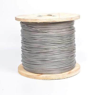 China MANUFACTURING 8mm Hot Dip Galvanized Steel Wire Bright Rope for sale