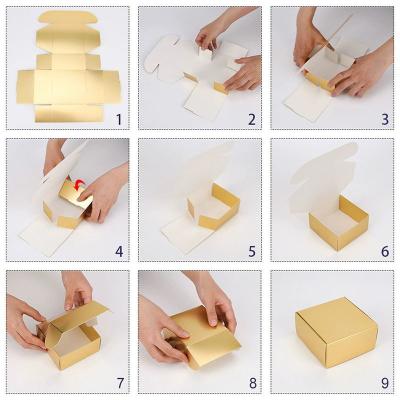 China Foldable Custom Small Folding Carton Packaging Box For Medicine Cosmetic Paper Boxes for sale