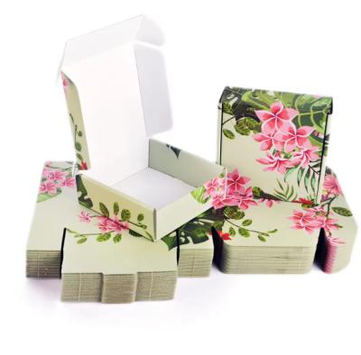 China Envío Cajas de papel regalo Impresión digital personalizada Estampado en relieve Desaparición Plegable Cartón impreso en venta