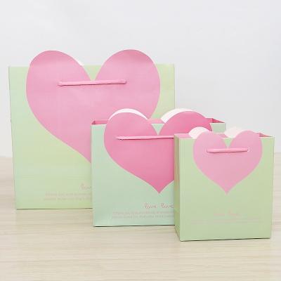 China Factory wholesale exquisite gift bags shopping bags Flower milk tea bag paper bags custom for sale