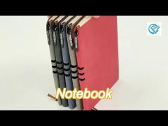 wholesale custom logo multicolor premium business meeting diary planner leather cover with pen holde