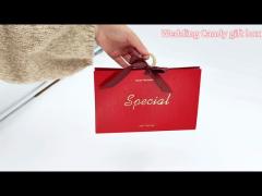 Exquisite wedding gift packaging ribbon box Valentine‘s Day candy gift box with handle