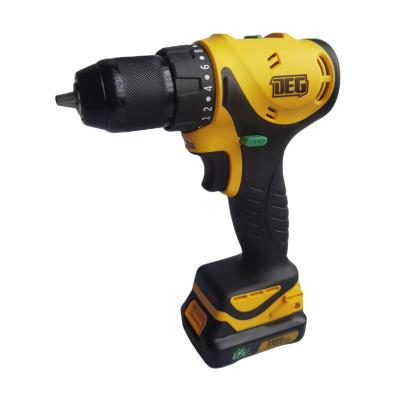 China Factory direct 12V degree power drills portable cordless rechargeable electric drill DLZ12V-A-30 lithium battery for sale