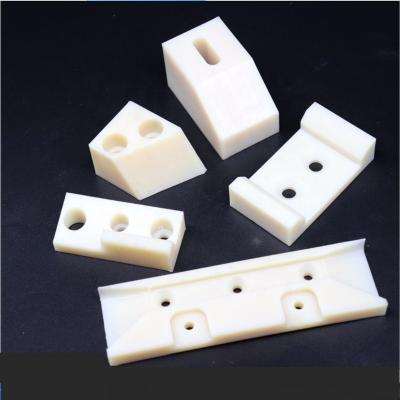 China Industrial Plastic Parts POM Precision Nylon Material CNC Turning Machine Plastic Part for sale