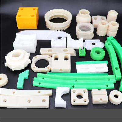 China OEM Nylon Precise Machining Parts PE PTFE CNC Machine Plastic Part Industrial Plastic POM Custom Low Batch Low Mass Production for sale