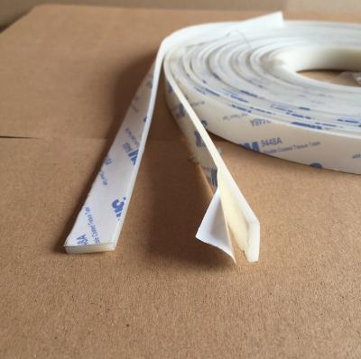 China Silicon rubber material with 3M adhesive tape rubber strip for sale