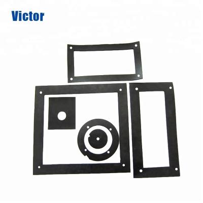 China Silicon Heat Resistant Flat Square Rubber Gasket for sale