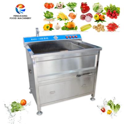 China Easy Operation Wasc-10 Vegetable Fruit Vegetable Bubble Washing Machine Fruit Ozone Washing Machine For Grocery Store for sale