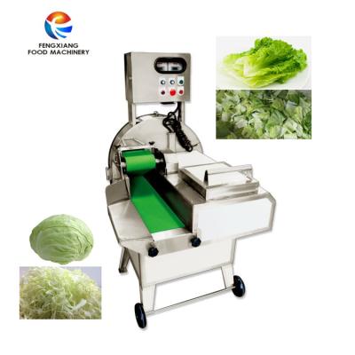 China Snack Factory FC-301 Spike Grass Cutter Lettuce Slicer Cabbage Shred Cutting Machine for sale