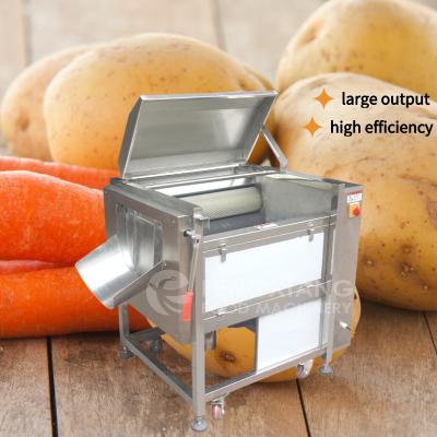 China Cassave Peeler Automatic Cassava Washing and Peeling Machine Potato Peeling Machine for sale