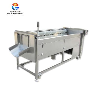 China Hotels Farm 800-1200 Kg/H Industrial Cassava Washing And Peeling Machinery for sale