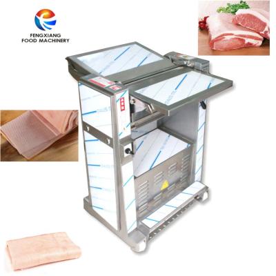 China New Hotel Release Factory Price PSK-435 Meat Peeling Machine Pork Fat Remove Skin Machine Pork Peeler for sale