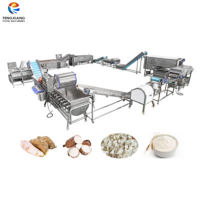 China Hotels Automatic Cassava Flour Processing Machine Cassava Processing Line for sale