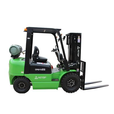 China China Hotels LPG Forklift 2500kg Loading Capacity LPG Forklift 2.5 TON Gasoline Forklift For Sale for sale