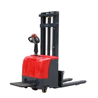 China Hotels Wholesale China High Quality 1.5 Ton Montacarga Stacker Electric Pallet Stacker Forklift for sale