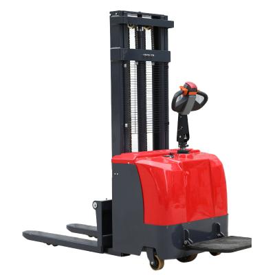 China Professional Hotels Factory Directly Supply 1200kg 1500kg Full Electric Pallet Stacker for sale