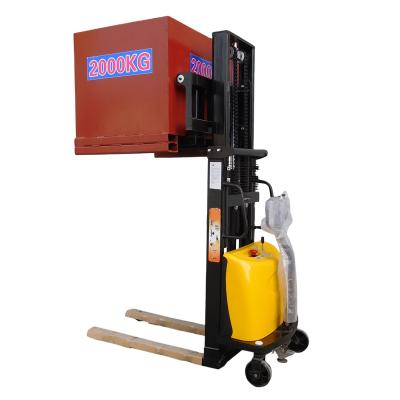 China China supplier CBD1616 1600mm home use small walkie 1t warehouse semi-electric self loading pallet stacker 1500kg for sale