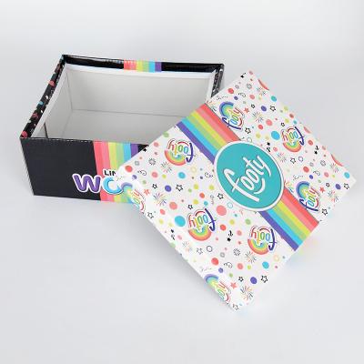 China Handmade Eco-friendly Fancy Biodegradable Shoes Bag Box Package Box Bags Packing Box for sale