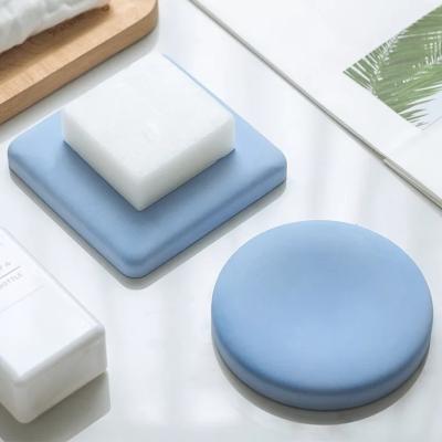 China 2022 Premium Quality Bathroom Products Sustainable Portable Diatomite Soap Dish Eco-friendly Portable Bathroom Dish for sale