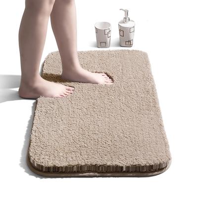 China OEM Viable Diatomita Polvo De Diatomeas Child Slip Non Slip Foot Safety Anti Slip Custom Diatomic Child Shape Blanket And Mat Bathroom Toilet for sale