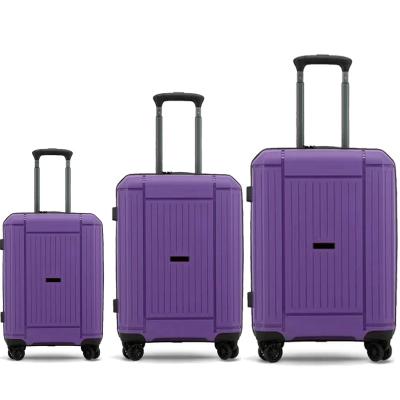 China Custom Classic Bottom Style Olivi Travel Price PP Luggage Wholesale Large Capacity Cheap Suitcase For Long Trip Low MOQ for sale