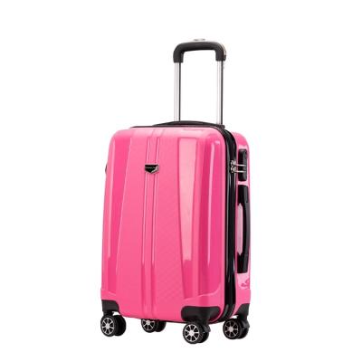 China Olivi Type Bottom Travel Trolley New Rolling Luggage Wholesale OEM/ODM 3 Pcs Carry On Suitcases Hard Shell Custom Travel PP Luggage Set for sale