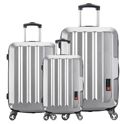 China School\HOT SELLING CLASSIC SIDE ABS CART LUGGAGE BAGS Travel\etc. TRAVEL LIGHT WEIGHT 20INCH for sale