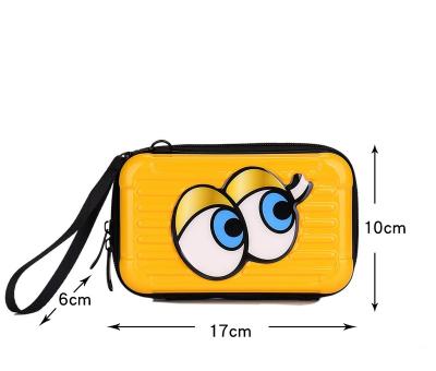 China Hot Selling Portable Toiletry Case Shell Mini Cosmetic Suitcase Bag Makeup Fashion Hard Pocket Custom Travel Suitcase For Cosmetic for sale