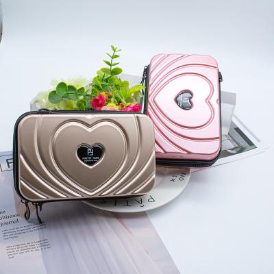 China Wholesale Fashion OLIVI Portable Suitcase Women New 14 Inch Mini Cosmetic Case Light Portable Travel Makeup Suitcase for sale