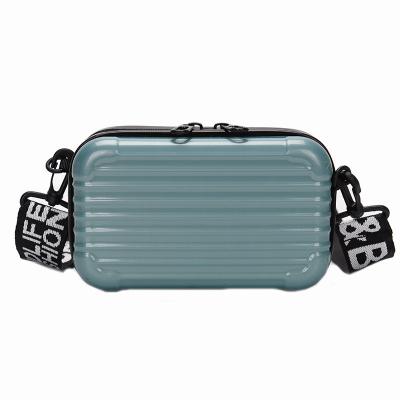 China Fashion Hot Selling Custom Hard Shell Mini Waterproof Makeup Case Pouch Travel Carrying Portable Toiletry Suitcase for sale