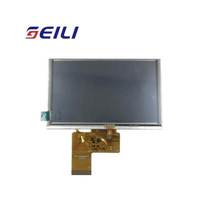 China Resistive Touch RGB 40 Pin TFT Interface 5 Inch 5 Inch LCD Panel for sale