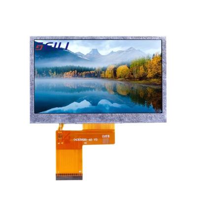 China 4.3 Inch 4.3 Inch Tft Lcd 480x272 Resolution Industrial Lcd Display for sale