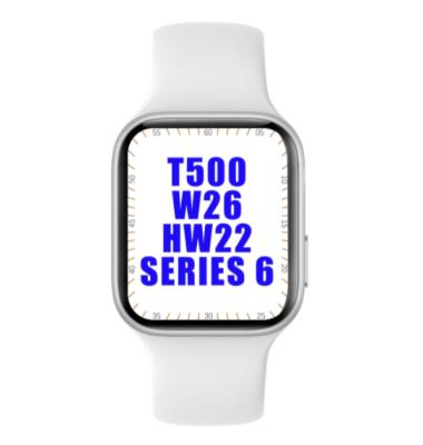 China Smart Watch W26 W26+ HW22 HW22Pro T500 T500Plus T500+ T500+Plus T500+Pro T55 T55+ Touch Screen New Arrival Touch Screen Smartwatch for sale