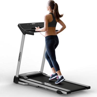 China Easy Install ONETWOFIT Touch Screen Folding Slow Down Treadmill 40*120cm Household Motorized Running Machine Treadmill For Home Use for sale