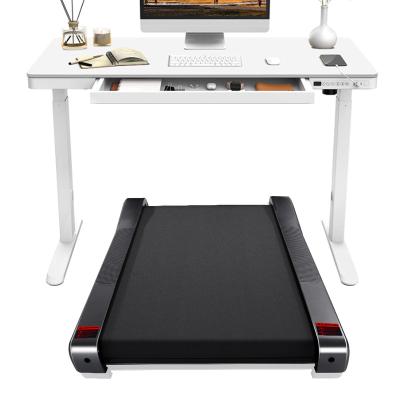 China Easy Install Price 0.8-6KM/H Home Use Fitness Exercise Cardio Walking Pad Onetwofit Manufacturer Electric Power Folding Treadmill Machine for sale