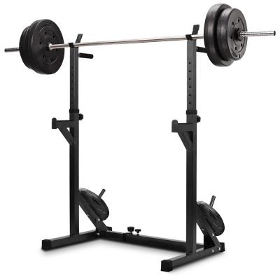 China OneTwoFit Barbell Dip Rack Multifunctional Adjustable Home Fitness Gym Dumbbell Rack Gym Dumbbell Rack Weightlifting Squat Press Bench Dip Station for sale