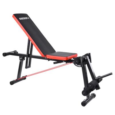 China Indoor High Quality Multi Functional Stool Dumbbell Indoor OneTwoFit Fitness Equipment Sit Up Board for sale