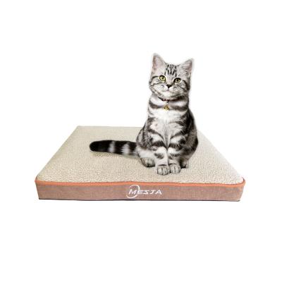 China Detachable Luxury Cat Bed Cushion Washable Pet Bed Dog Bed Blanket Cover Cushion for sale