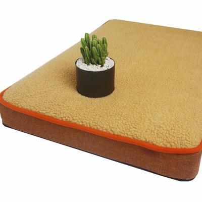 China Large Waterproof Memory Foam Dog Bed Mat with Removable Washable Cover and Waterproof Lining for sale