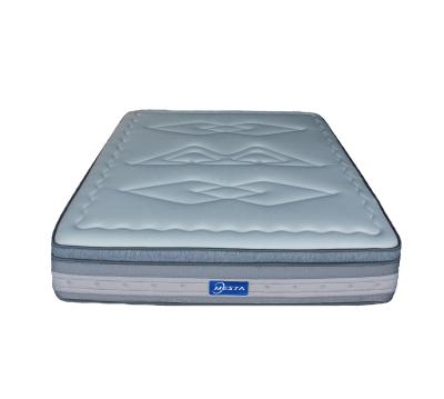 China 12 Inch Spring Memory Foam Foldable Queen Bed Mattress Hybrid Mattress Mattress For Hotel Use Home Use for sale