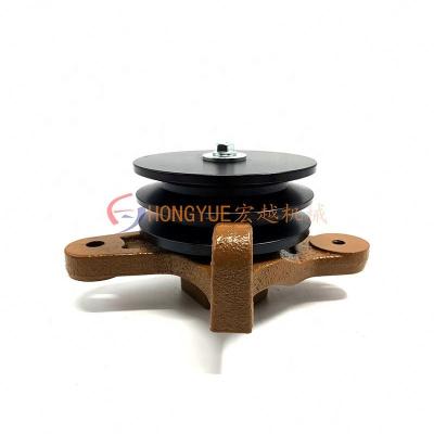 China Excavator Engine Parts 6d102 Belt Tensioner Pulley For Excavator Komatsu Fit Weel for sale