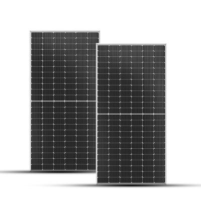 China Hot sale 440w 445w 450w 455w power mono half cell solar panel 460w price 455watt pv module 166x83mm for sale