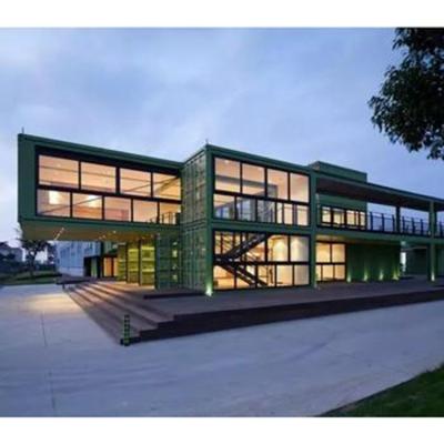 China Modern Quickly Install Prefab Luxury Prefab Steel Structure Villa Two Storey House Container... for sale