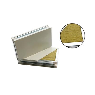 China Modern Custom Color Sandwich Panel Metal Color Steel Steel Sheet For Heat Insulation Color Structural Steel Sandwich Panel for sale