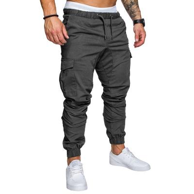 China Anti-wrinkle ready to ship 6 pocket cargo pants men's streetwear Multi-pocket men's military nylon cargo pants for sale