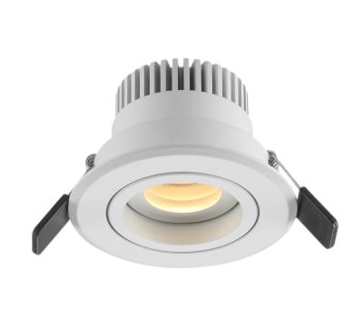 China Modern Deep Zoomable 5W 7W 10W LED Anti-glare Embedded Spotlight Suitable For Living Room Background Wall for sale